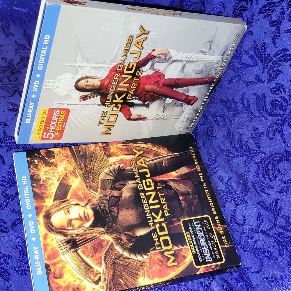 The Hunger Games: Mockingjay Part I & II DVD + Blu-ray Sets [Widescreen]
